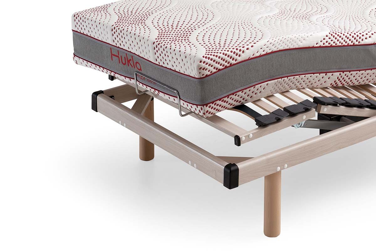 Conjunto Pack cama articulada con motor más colchón látex