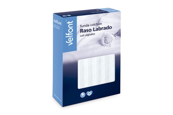 Funda colchón Velfont Raso Labrado Funda colchón Velfont Raso Labrado