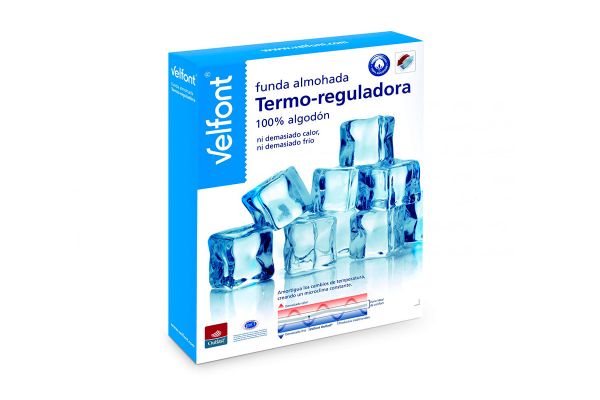 Funda almohada Velfont® Termo Reguladora Funda almohada Velfont® Termo Reguladora